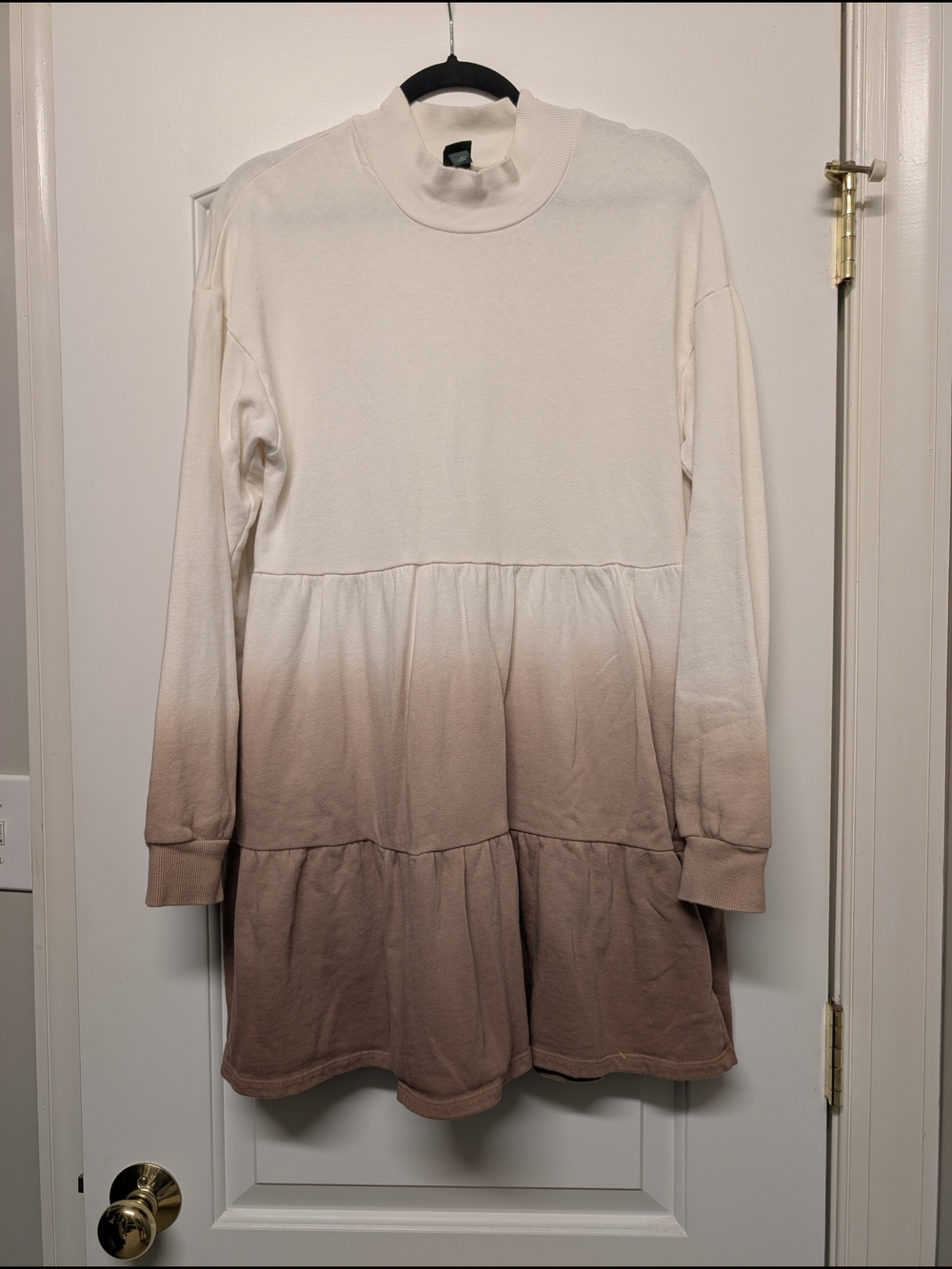 wild fable Cream Mock Neck Ribbed Top